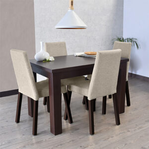 Comedor 4 Puestos Toronto Sillas Viena Beige 4 Comedor 4 Puestos Toronto Sillas Viena Beige